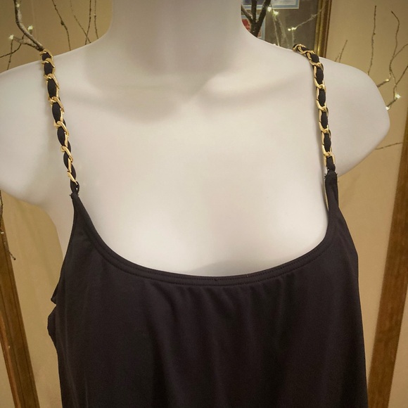 Michael Kors Chain Strap Tankini - Picture 2 of 10
